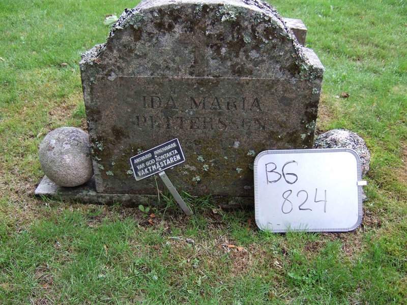 Grave number: B G FAL    97