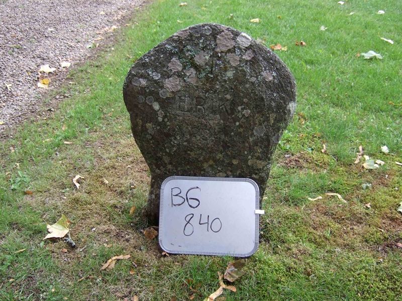 Grave number: B G FAL    82