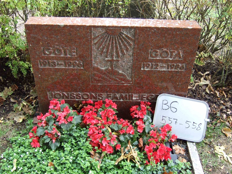 Grave number: B G E    87-88