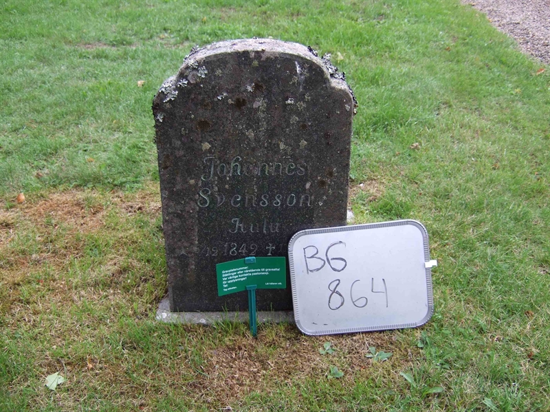 Grave number: B G FAL    59