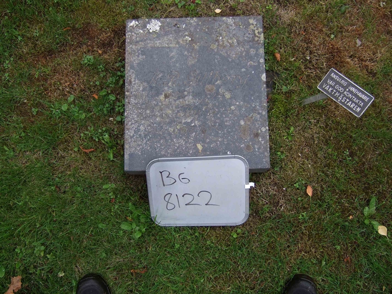 Grave number: B G FAL     7