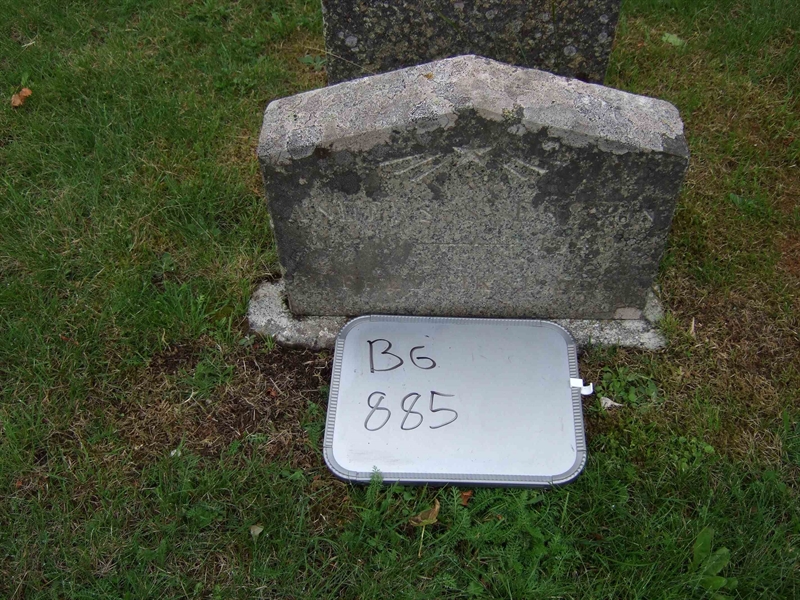 Grave number: B G FAL    22
