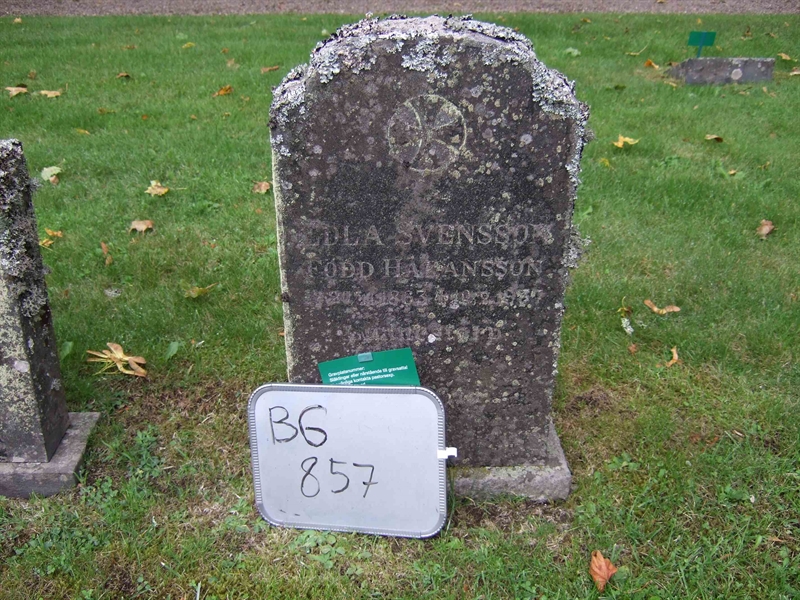 Grave number: B G FAL    75