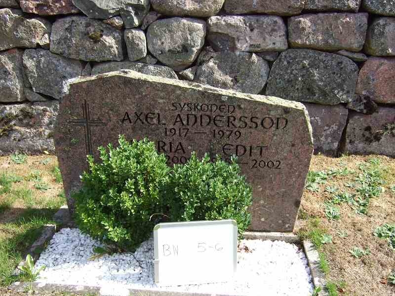 Grave number: B N F 23-24