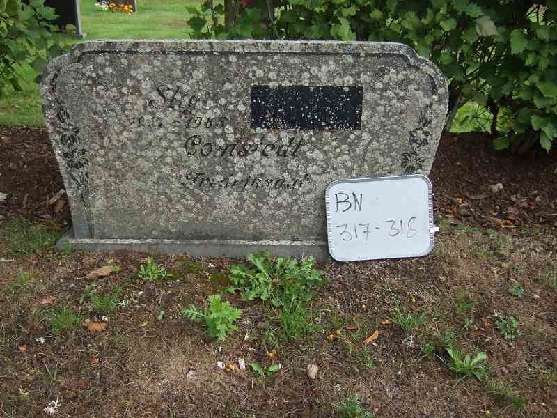 Grave number: B N B     7-8