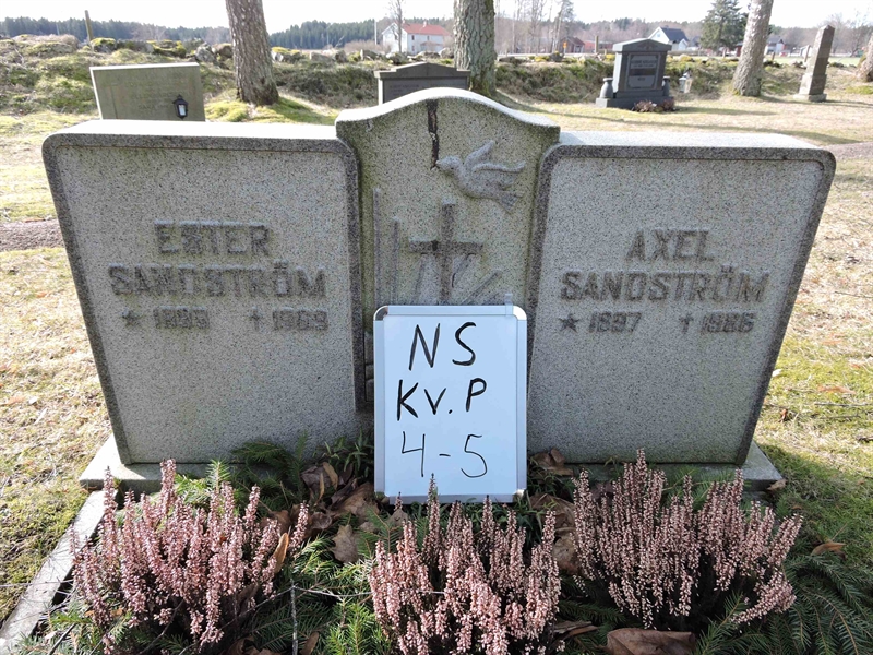 Grave number: NS P     4-5