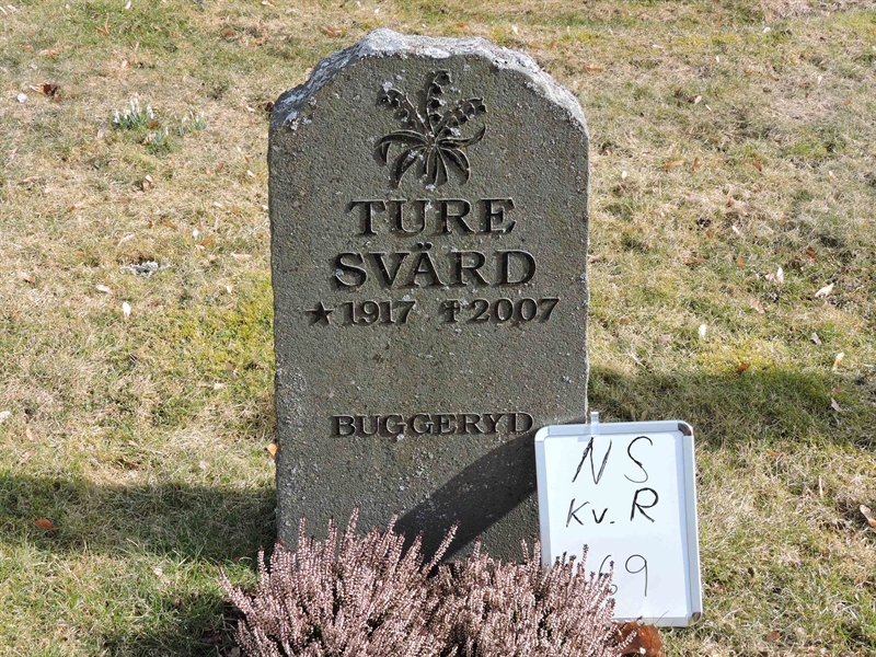 Grave number: NS R    69