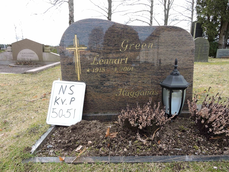 Grave number: NS P    50-51