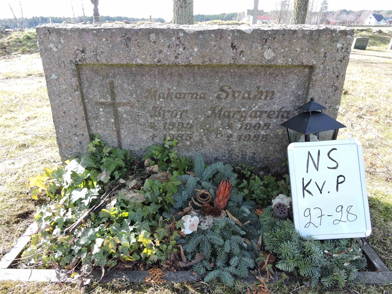 Gravnummer: NS P    27-28