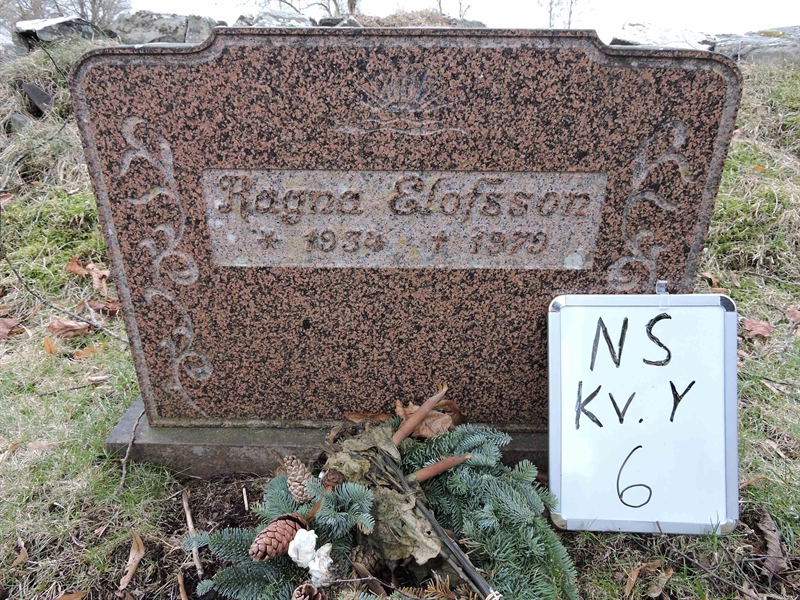 Gravnummer: NS Y     6