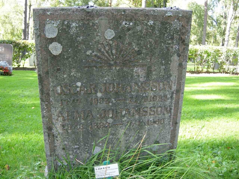 Grave number: S 26D C    11-12
