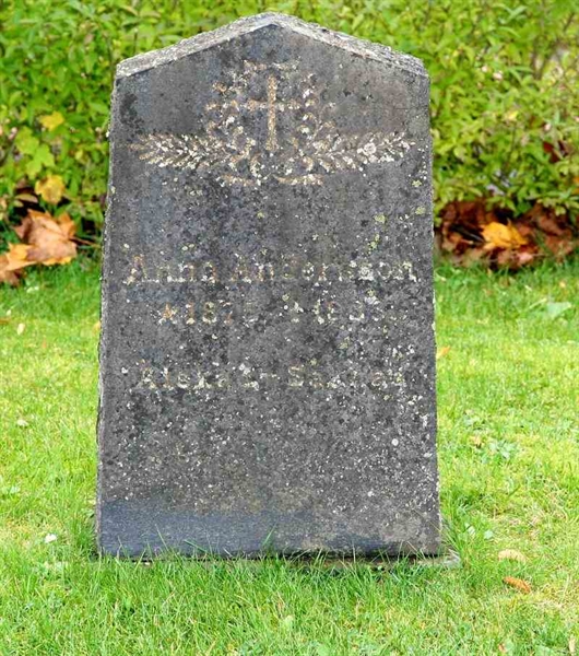 Grave number: F V C   203