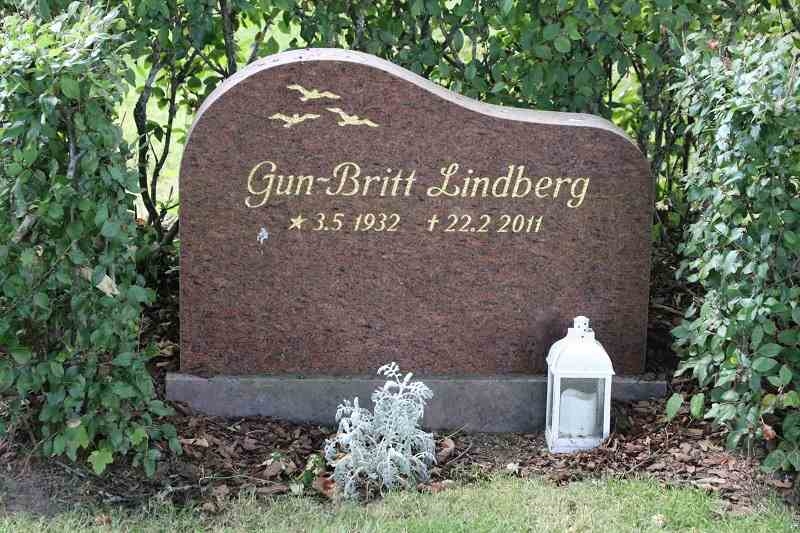 Grave number: G B   187