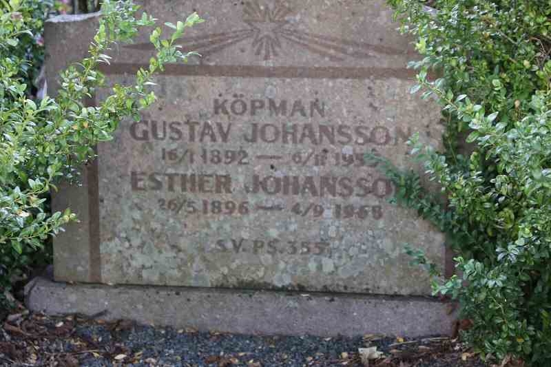 Grave number: G A 39-40
