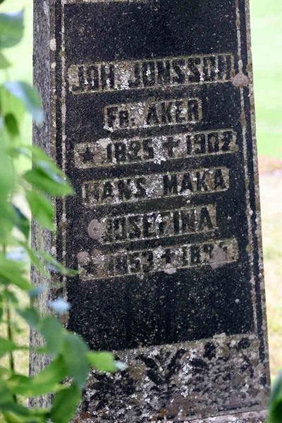 Grave number: G A 274-276
