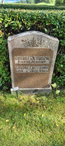 Grave number: M F   17, 18