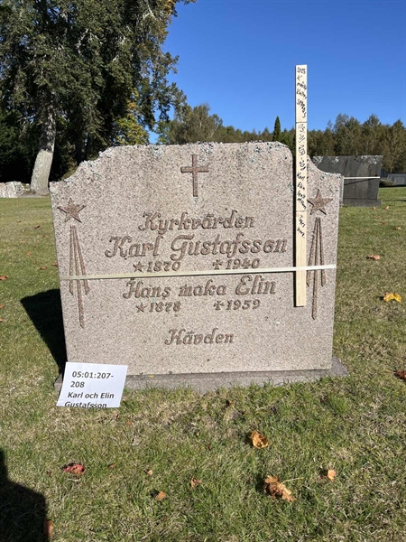 Hautatunnus: 05 01   207-208