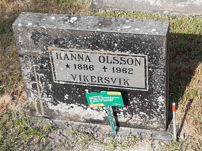 Grave number: VI Ö:A   180