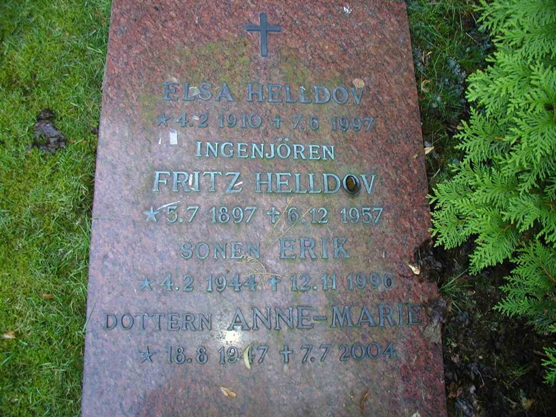 Grave number: VK R     1, 2