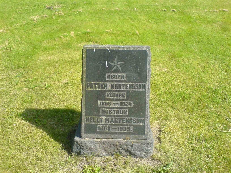 Grave number: 1 2 B    44