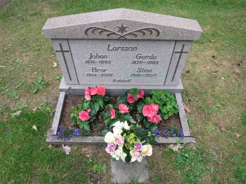 Grave number: TN N   207-208