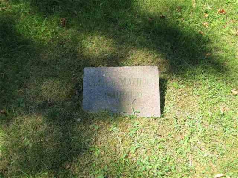 Grave number: TG   178