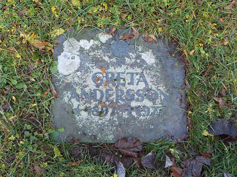 Grave number: 1 G    94a-b