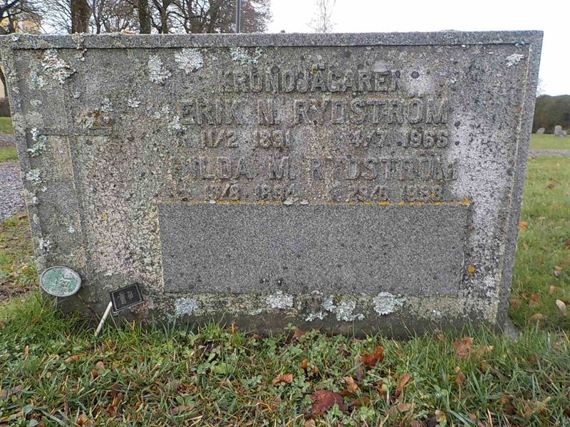 Grave number: 1 G    27