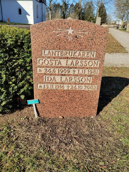 Grave number: NÅ U01    63