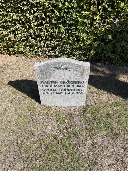 Grave number: NK I:u   227