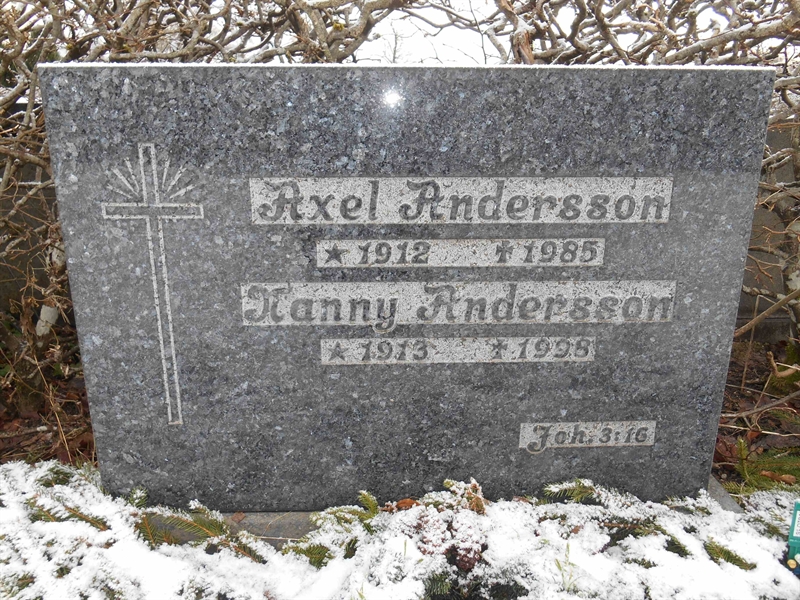 Grave number: Vitt VC2Ö    16, 17