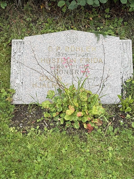 Grave number: IN 26   316