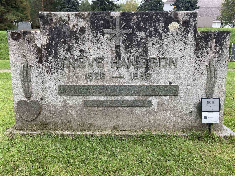 Hautatunnus: NK B 160
