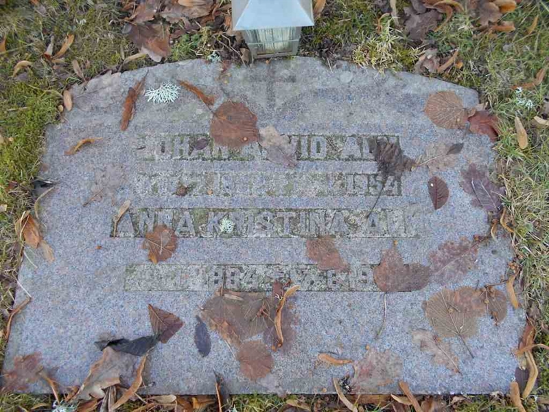 Grave number: ÖD 006    12A-B