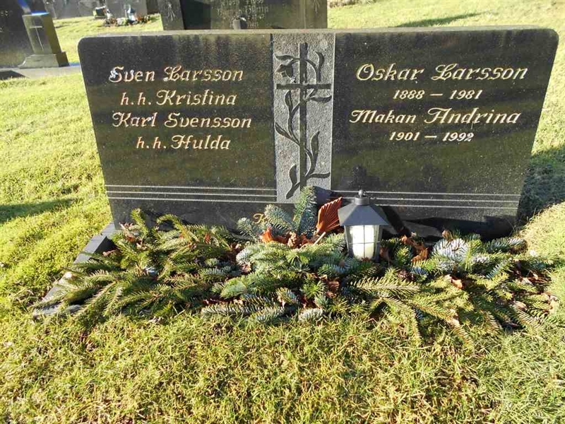 Grave number: ÖD 001    44A-D