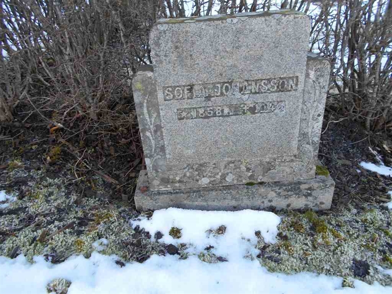 Grave number: FÄ 012   134C