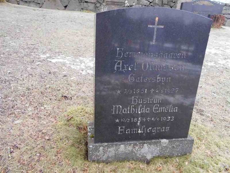 Grave number: FÄ 017     2A-F