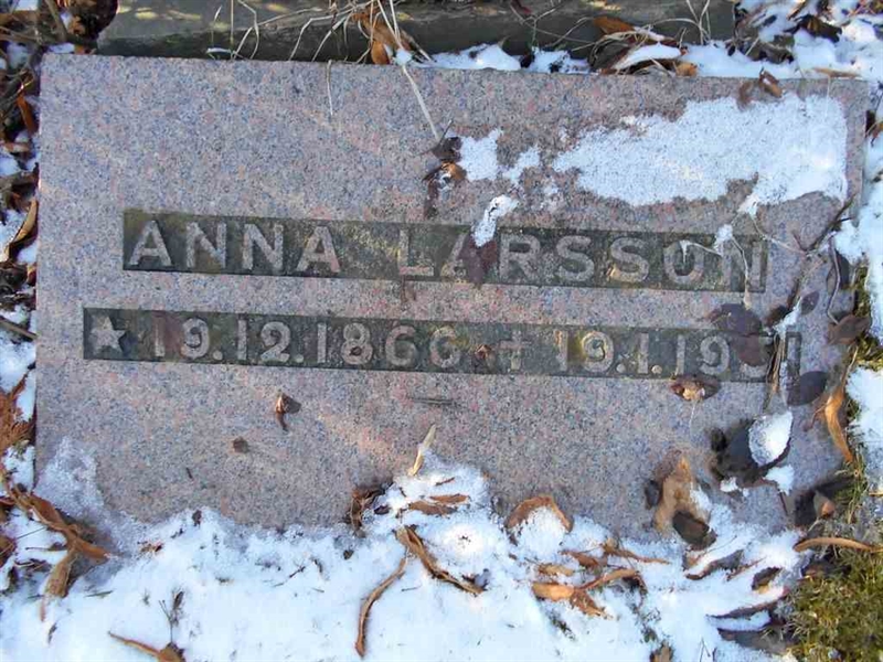 Grave number: FÄ 025     2