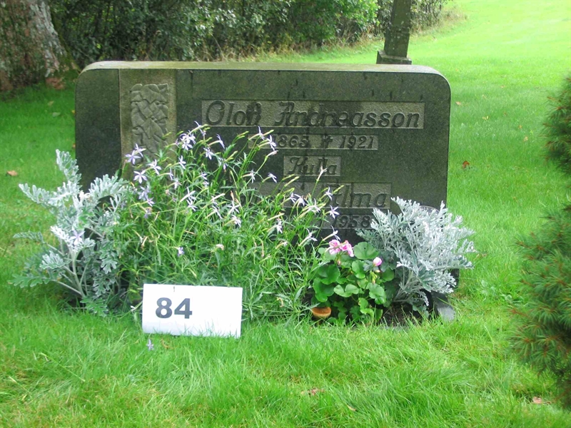 Gravnummer: FK 00     84