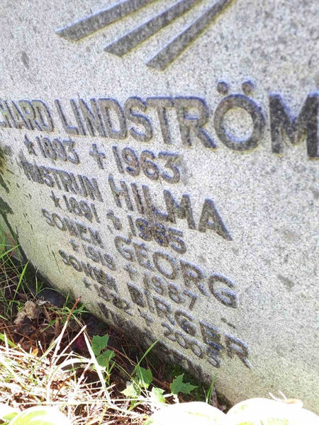 Gravnummer: NK F A    97