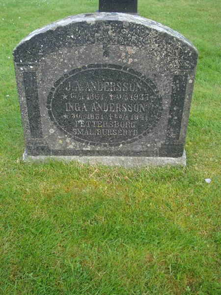 Grave number: BR B   317, 318