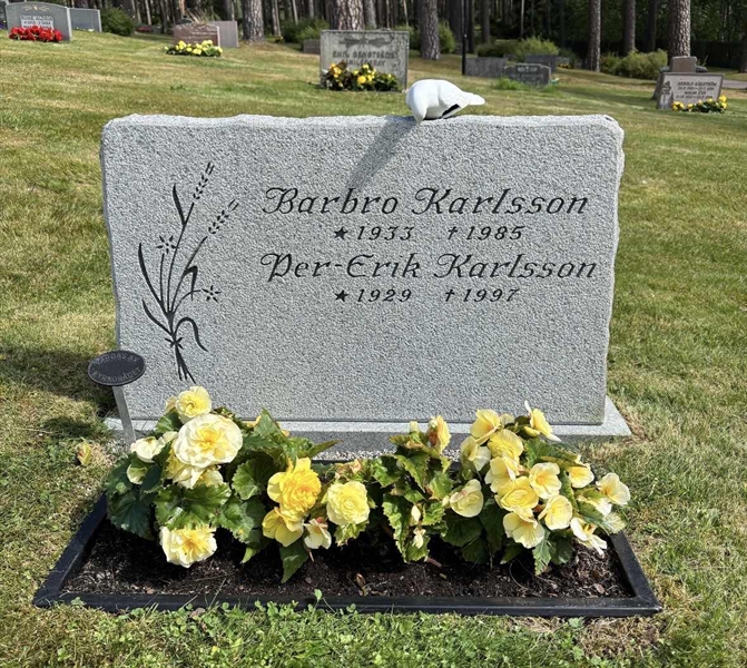 Grave number: 1 GL11    84-85
