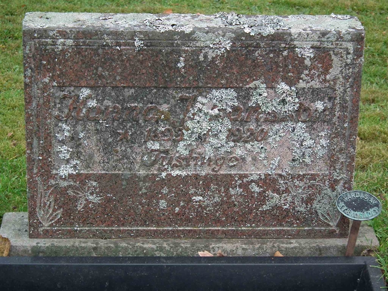 Grave number: 1 C 3    27