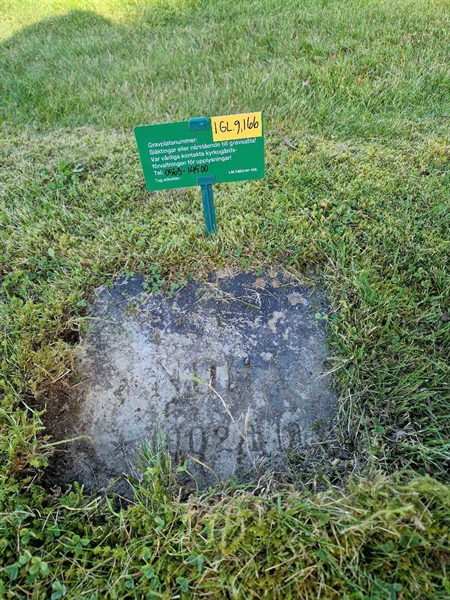 Grave number: 1 GL.9   166