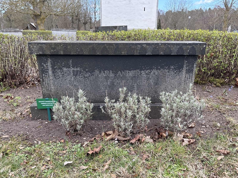 Grave number: LO 74, 75