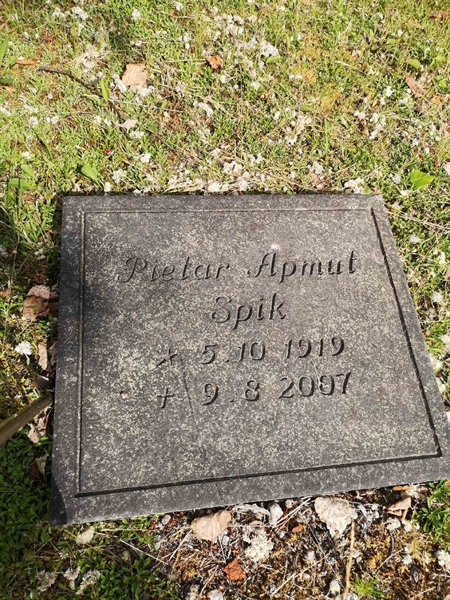 Gravnummer: SK H     8