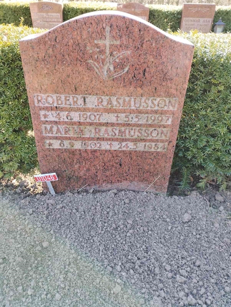 Grave number: NÅ U01    46