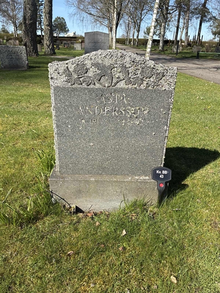 Gravnummer: 22 BB    43