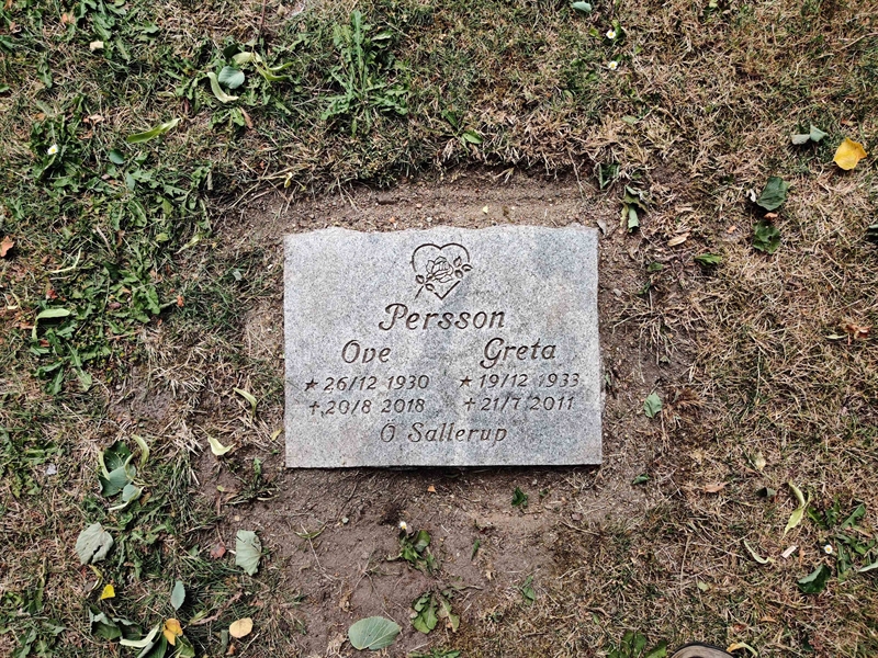 Grave number: 1 4 AGP    45
