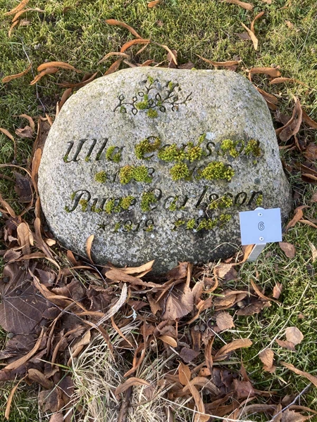 Grave number: Ö NK U     6
